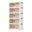 5-Tier Plastic Storage Bins with Wheels