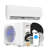 110V 12000 BTU Ductless Mini Split Air Conditioner For 750 Square Feet With Remote & Smart Control