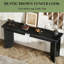 Table de couloir en bois, console, table de canapé (table seulement)