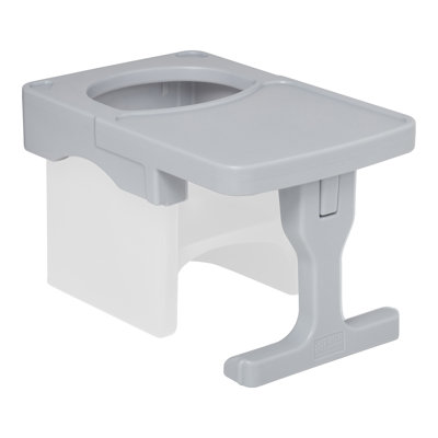 ECR4Kids Tri-Me Cube Chair Desk, Accessory for Cube Chair, Light Gray