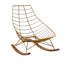 Chaise berçante élégante et pratique-101656214