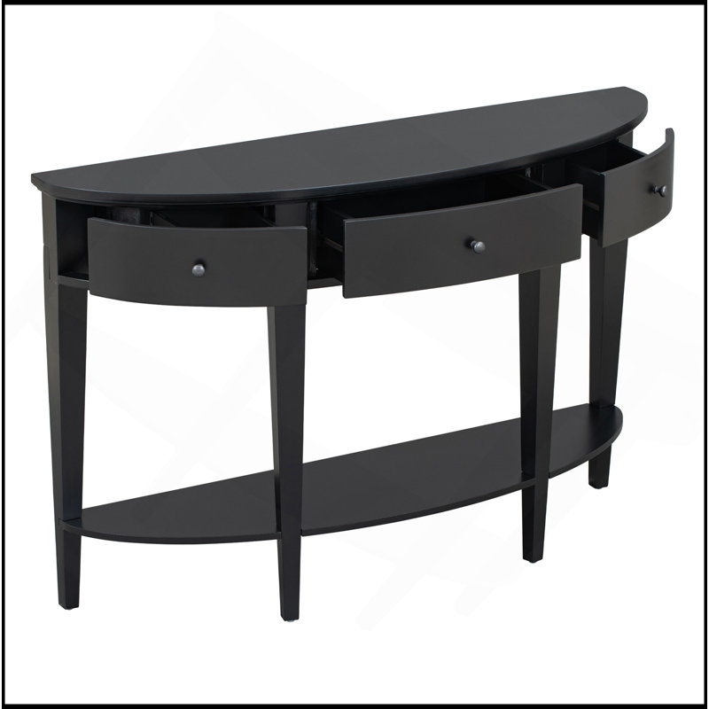 Canapé console U-Style, Noir