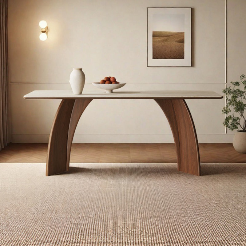 Medieval Style Dining Table, 29.52"H x 70.86"L x 31.49"W