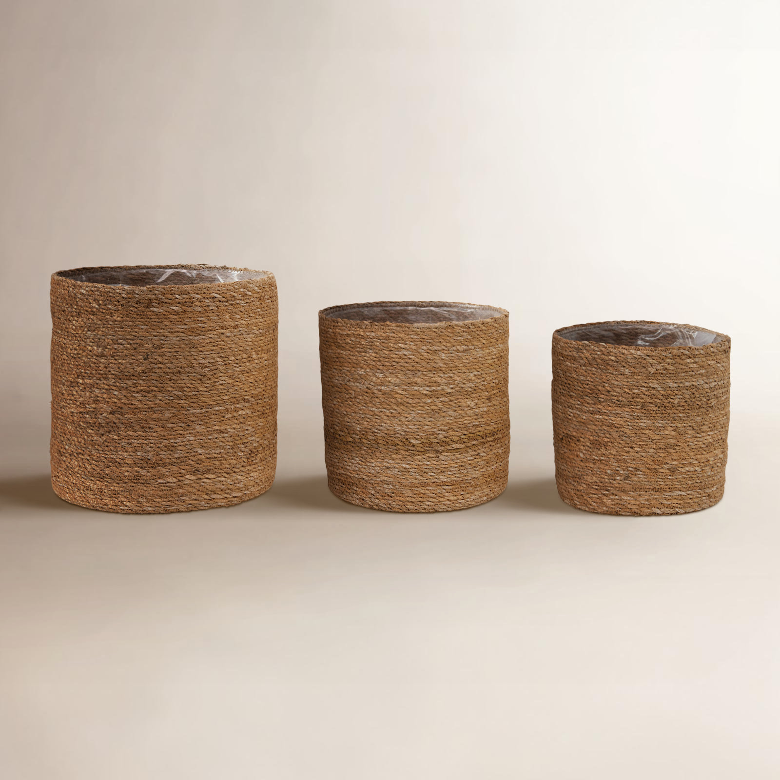Handwoven Seagrass Storage Bin