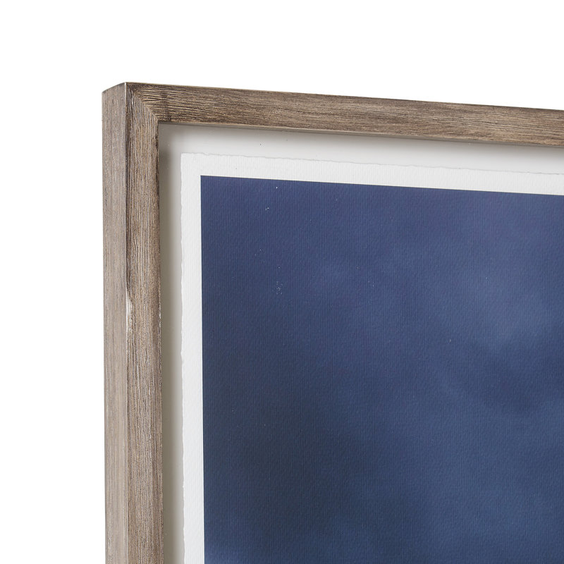 «Coup and Co Storm Clouds», impression encadrée sur papier