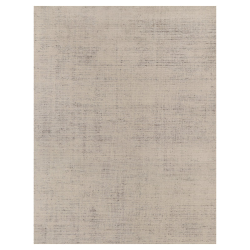 Textural Hand Knotted Area Rug