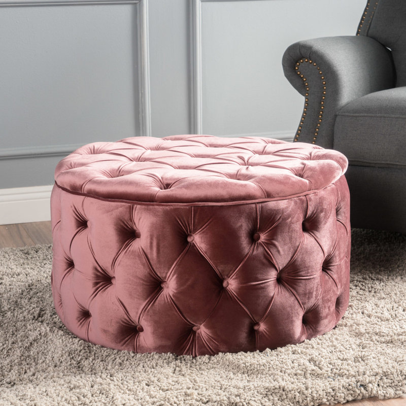 Velours rosé avec tissu supplémentaire et capitonnage moderne en velours, options d'utilisation polyvalentes