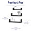Hudson Shelf Kits, pack of 3 bookend wall shelves-67063339