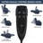 Dual Motor Heat Massage Infinite Position Up To 350 LBS Electric Power Lift Recliners With Power-Remote, Medium-Firm And Heavy Duty, Blue