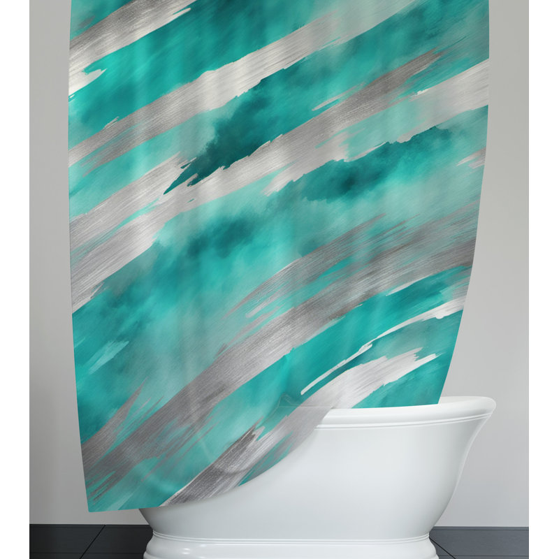 Rideau de douche Alsen, H 72 po x l 70 po