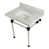 Carrara Marble/Matte Black selected