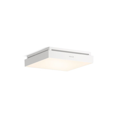 Atmo 13-7/8" X 13-7/8" Smart Bathroom Exhaust Fan With Light