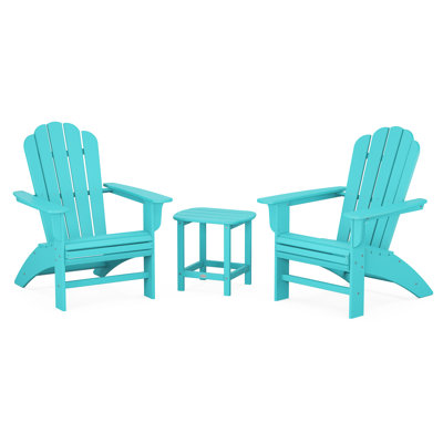 Ensemble de chaises Adirondack POLYWOOD Cottage