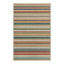 Tapis intérieur / extérieur rayé beige / vert / rouge Dimesford-1699545755