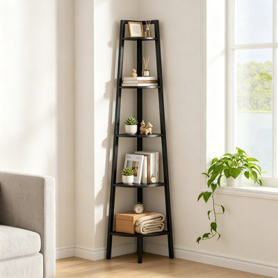 170 cm H x 32 cm W Corner Bookcase