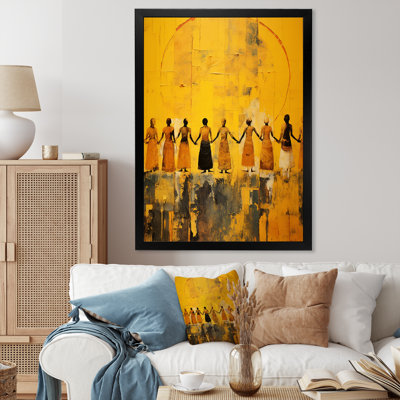 «Hinduism Yogas Tranquil Curmeric», reproduction d'art sur toile