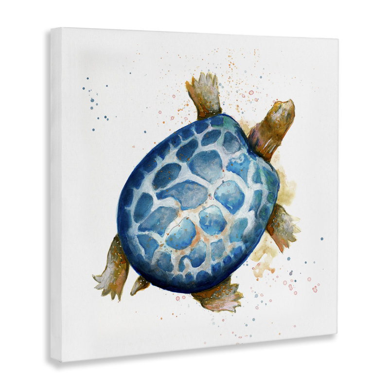 «Modern Speckled Turtle» par Patricia Pinto, H 24 po x l 24 po