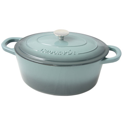 Cocotte ovale en fonte antiadhésive de 7 pte Artisan de Crock-pot