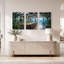 Ensemble de 3 toiles en verre-887558551