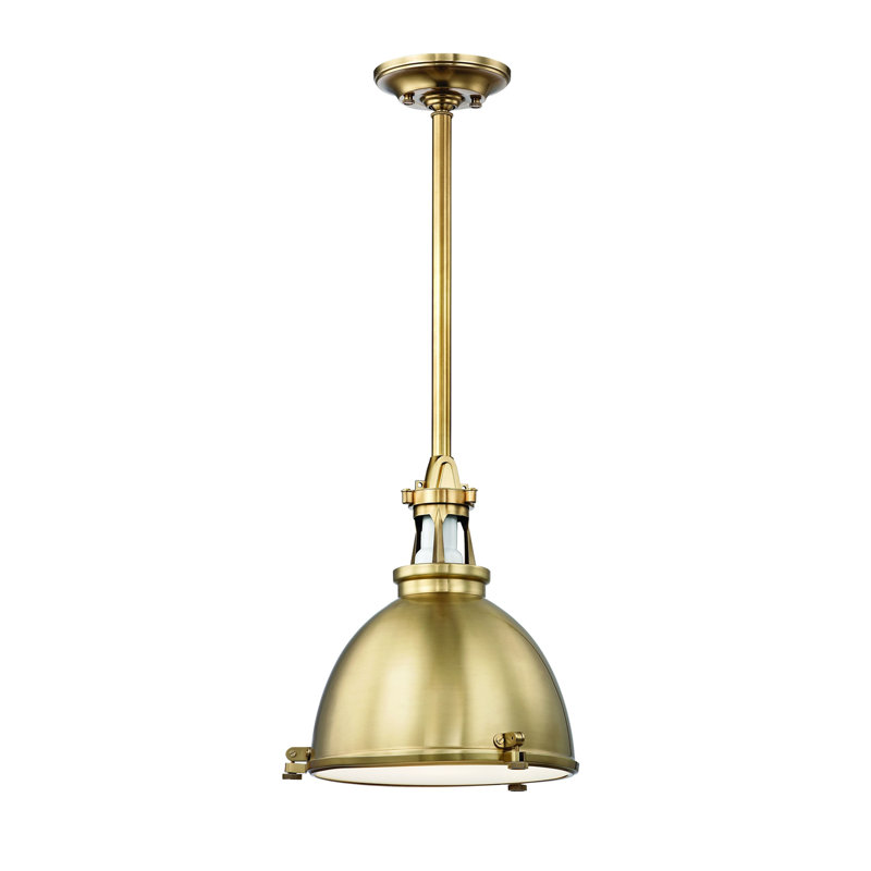 Massena 1 - Light Single Pendant, Old Bronze Metal, Aged Brass