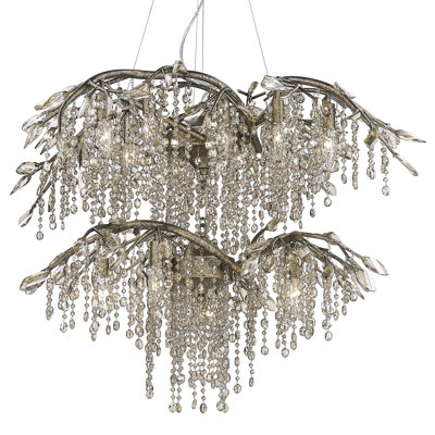 Montriel 18-Light Tiered Chandelier