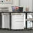 3 Drawer Filing Cabinets, Mobile File Cabinet With Lock For Home Office, Rolling Filing Cabinet For A4/Letter/Legal Size Folder, Metal White Filing Cabnet With Wheels, Assembly Required-394665