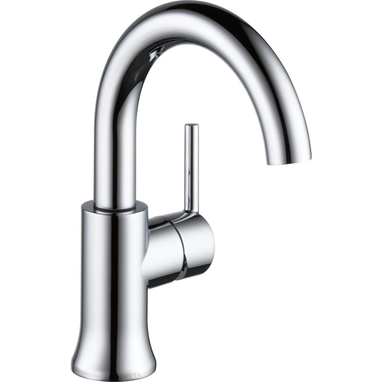 Trinsic® Bathroom Single Hole Bathroom Faucet with Drain Assembly and Diamond Seal Technology