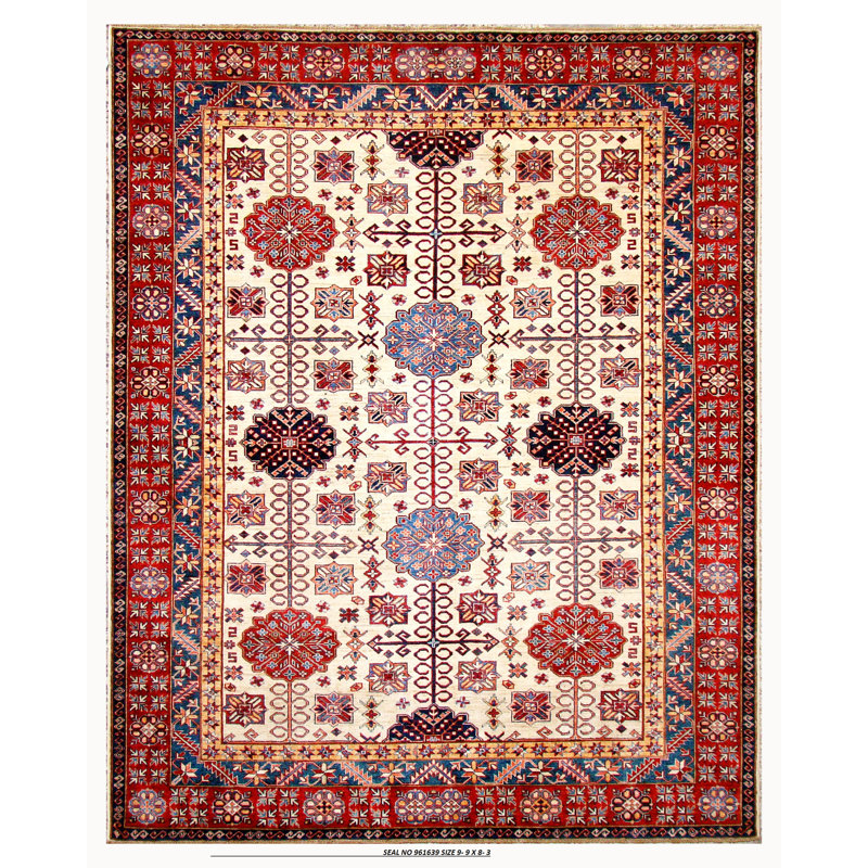 Hand-Knotted High-Quality Area Rug