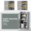 Amajae Freestanding Linen Cabinet