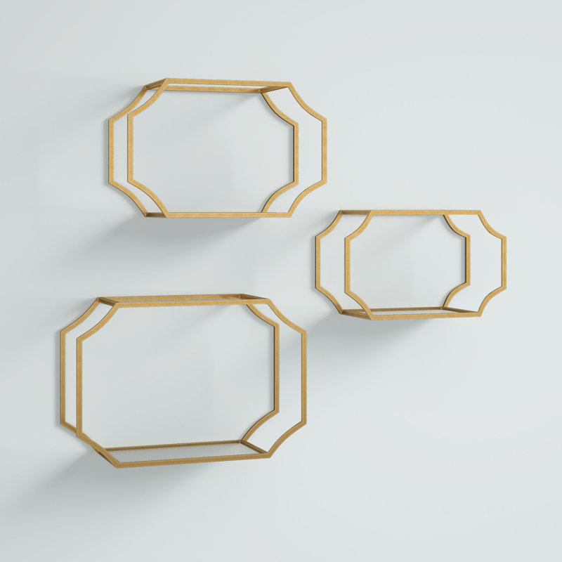Stetson 3 Piece Accent Shelf