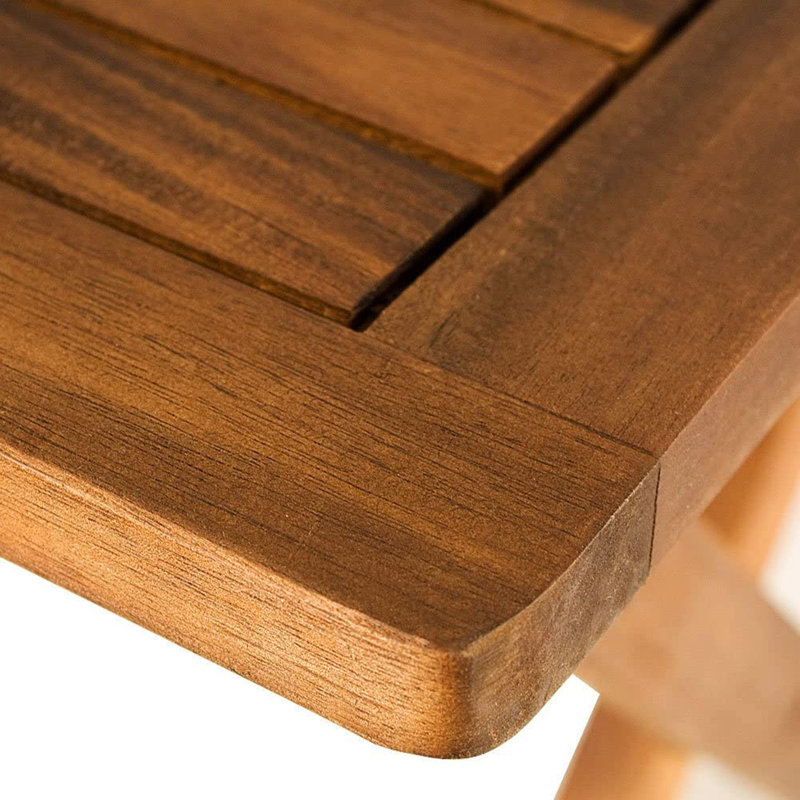 Folding Wooden Bistro Table Newell