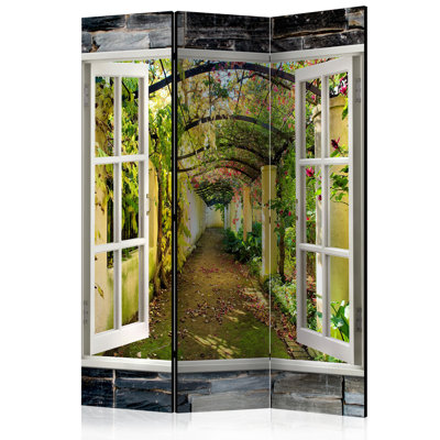 135cm W x 172cm H 3 - Panel One Sided Room Divider Folding Room Divider