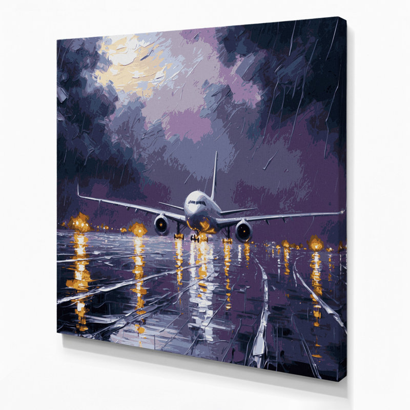 "Transport", art gris sur toile, H 12 po x l 12 po