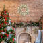 Couronne en plastique d'eucalyptus artificiel 14 po
