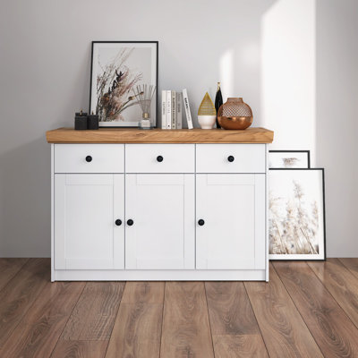Chancery 122.5 Cm Wide 3 Drawer Sideboard