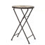 Table d'appoint pliante en pierre SILVESTER
