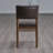  Dinning Chairs with Solid Wood Frame Set of 2, Walnut Color