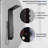3-way Diverter Shower Tower Panel System with Fixed Shower Head