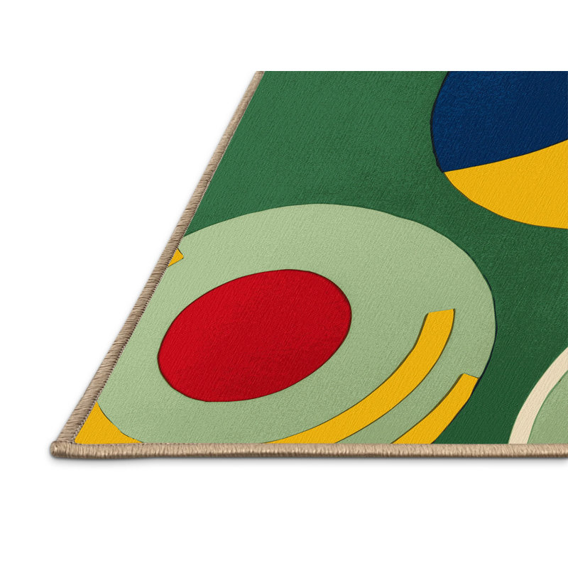 Snappy Strut Rug, Square 4'