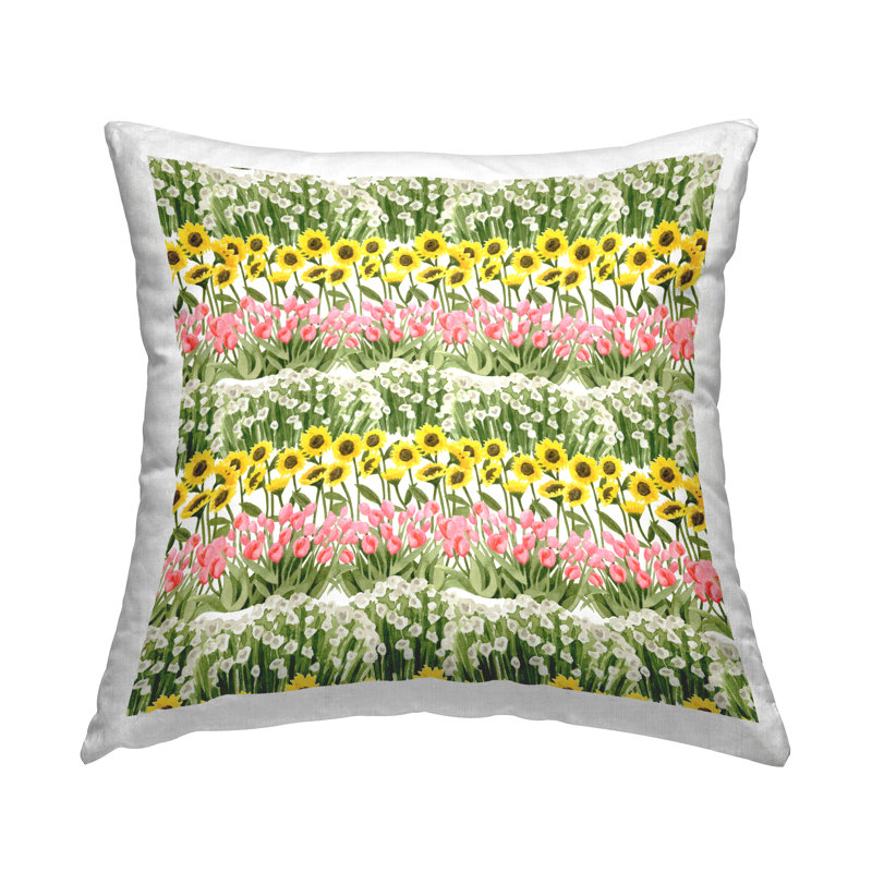 Floral Throw Pillow