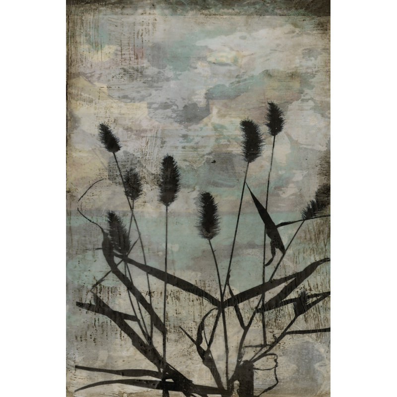 Wild Grasses II by Jennifer Goldberger - Wrapped Canvas Painting, 46cm H x 30cm W