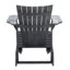 Chaise Adirondack en bois massif Sesco-600261347