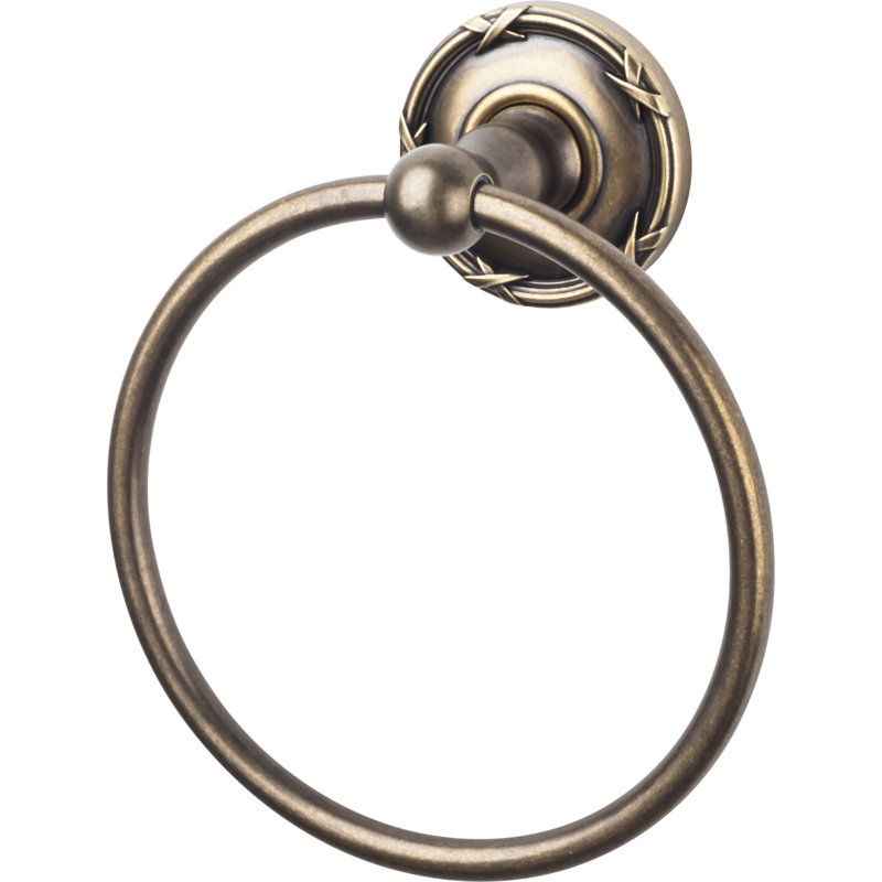 Edwardian Bath  Towel Ring, German Bronze