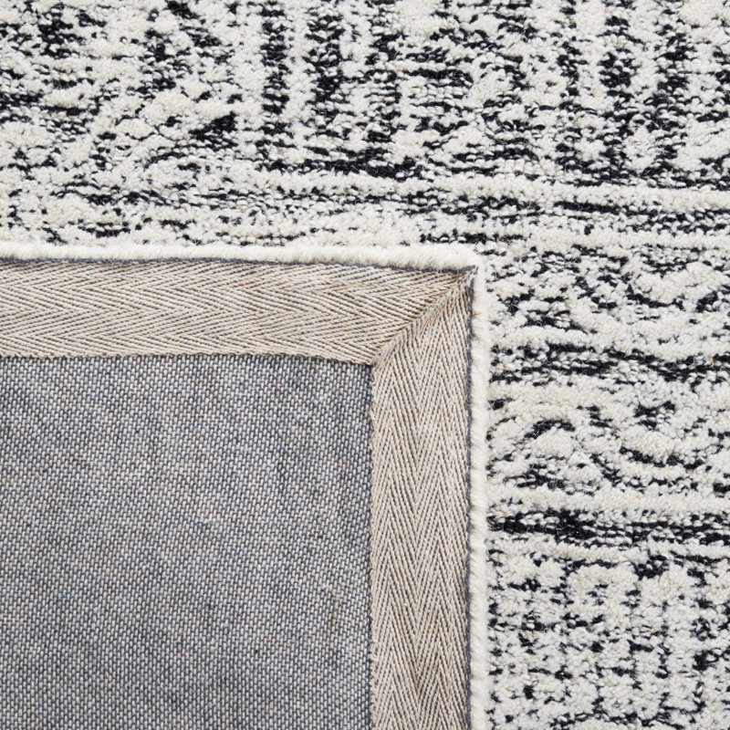 Amzie Hand Tufted Wool Southwestern Rug, Runner 2'3" x 9'