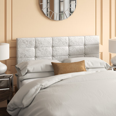 Dye Upholstered Velvet Headboard