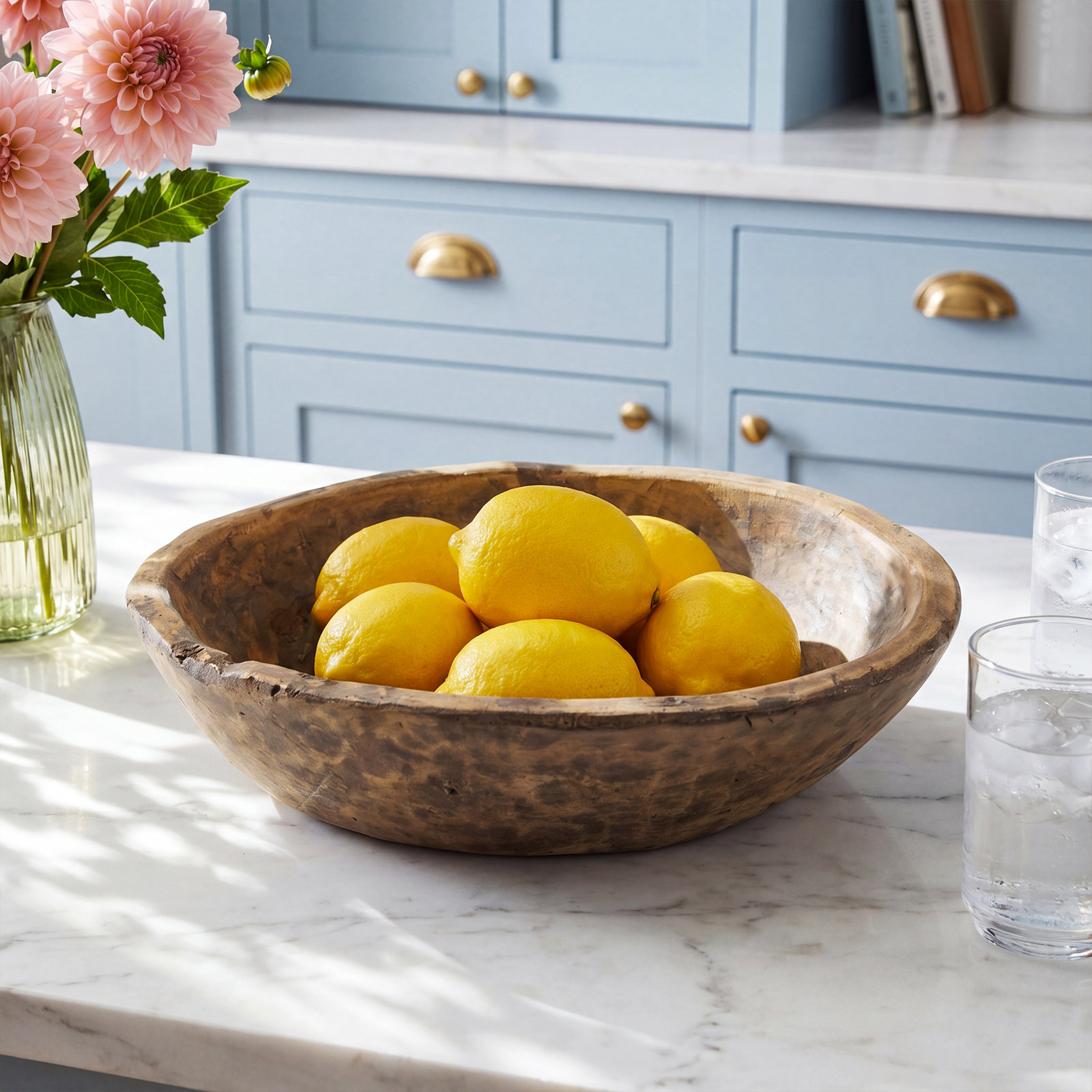 Kianda Wood Decorative Bowl