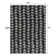 Kellman Moroccan Triangle Geometric Black/Cream Rug