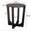 Table d'appoint en bois massif ACACIA