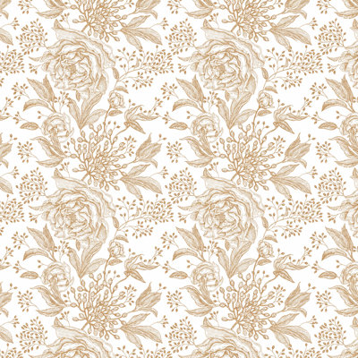 Peel & Stick Vinyl Floral