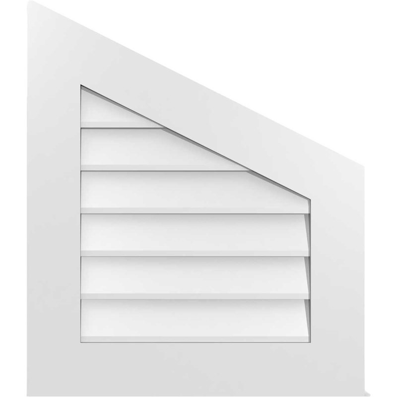 Évent en poire non-fonctionnel Signature, H 1 po x L 26 po x l 22 po